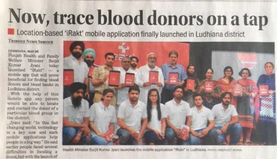 Image of landing page